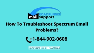 Troubleshoot Spectrum Email Problems