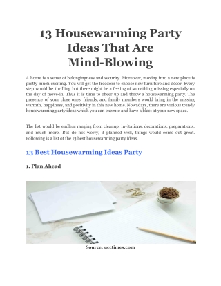 13 Housewarming Party Ideas That Are Mind-Blowing