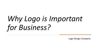 Why Logo is Important for Business?