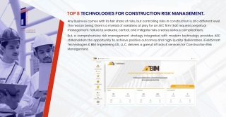 Top 8 Technologies for Construction  Risk Management.