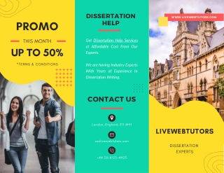 Dissertation Help Services | Get 50 % Off on Your Order