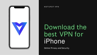 Download the best VPN for iPhone