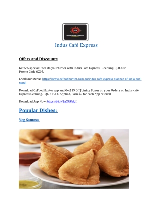 Indus Cafe Express Essence of India and Nepal in Geebung QLD