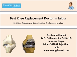 Best Knee Replacement Doctor in Jaipur Top Surgeons in Jaipur