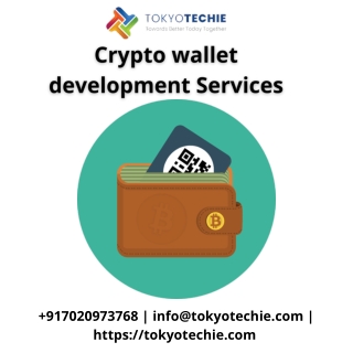 Crypto wallet development