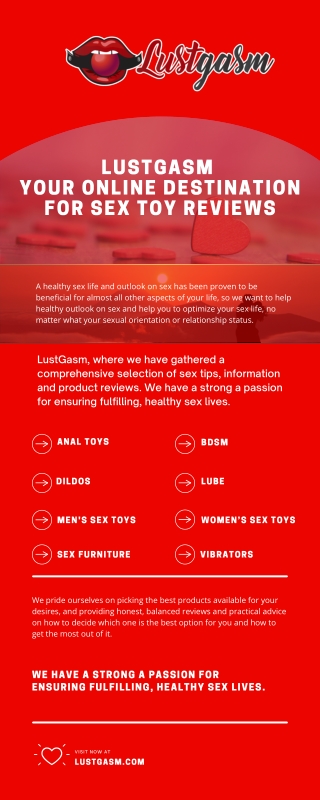 LustGasm - Your Online Destination For Sex Toy Reviews