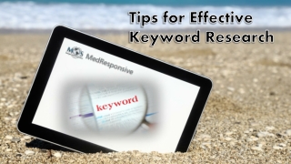 Tips for Effective Keyword Research