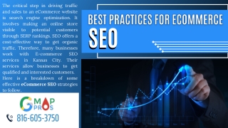 Best Practices for Ecommerce SEO