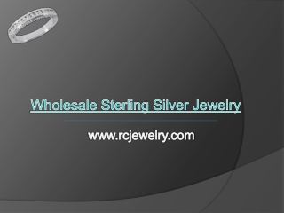 Buy Online Best Wholesale Sterling Silver Jewelry