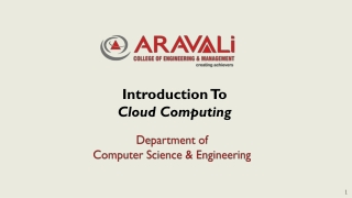 Cloud Computing