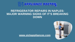 Get Your Appliance Repair In Naples With Professional Services
