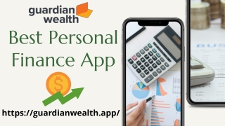 Best Personal Finance App | Control Your Finances - GuardianWealth