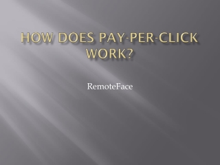How Does Pay-Per-Click Work