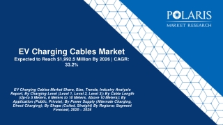 EV Charging Cables Market | PMR
