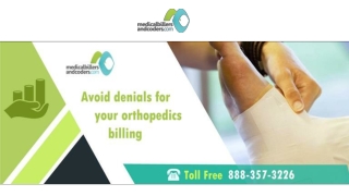 Avoid Denials For Your Orthopedics Billing