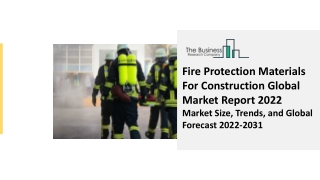 Fire Protection Materials For Construction Market
