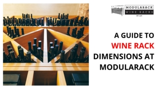 A Guide to Wine Rack Dimensions - Modular Wine Racks