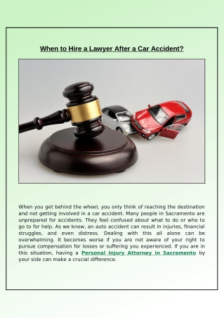 Why Immediate Hiring of an Expert Lawyer After Accident Good is Ideas?