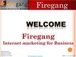 Firegang Internet marketing for Business