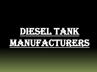 Diesel Tank Manufacture, Diesel Storage Tank, Tamil Nadu, India ,Mumbai