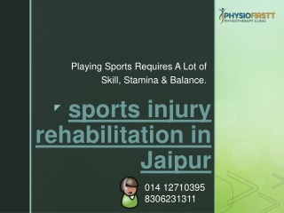 Are You Looking For Sports Injury Rehabilitation in Jaipur