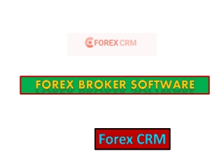 Forex Broker Software