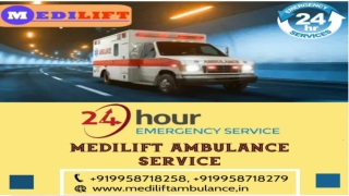 Remedial Repatriation Ambulance Service in Ranchi and Bokaro, Jharkhand- Medilift