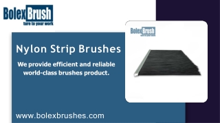 Nylon Strip Brushes