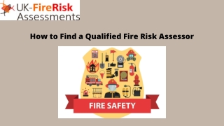 How to Find a Qualified Fire Risk Assessor