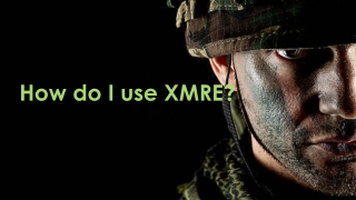 How do I use XMRE