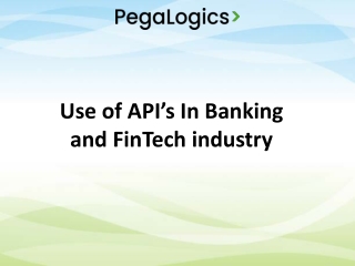 Use of API’s In Banking and Fintech industry