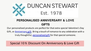 BUY PERSONALISED ANNIVERSARY & LOVE GIFTS