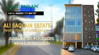 Ali Saqlain Estate and SQ Builders Are Famous for Innovation