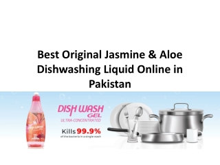 Best Original Jasmine & Aloe Dishwashing Liquid