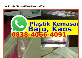 Jual Plastik Distro Ö8ᣮ8~ᏎÖ66~ᏎÖᑫ1{WhatsApp}