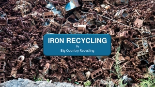 Iron Recycling