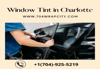 Window Tints done by Professionals at Charlotte