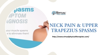 NECK PAIN & UPPER TRAPEZIUS SPASMS