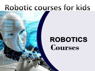 robotic courses for kids