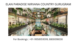 Elan Paradise Ground Floor Atrium Facing Shops, Elan Paradise Ground Floor Atriu