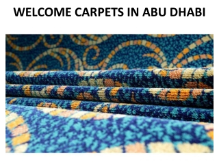 AXMINSTER CARPETS IN ABU DHABI