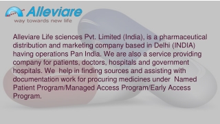 AlleviareIndia Life Sciences Private Limited