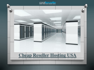 Cheap Reseller Hosting USA
