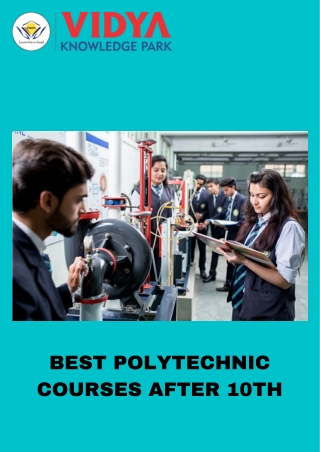 Diploma in Engineering | Top Polytechnic College in Meerut