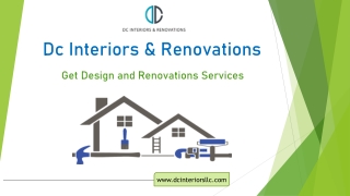 How Interior Design and Renovations Services Are  Beneficial!