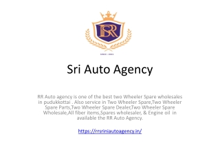 Sri Auto Agency