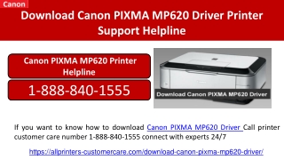 Download Canon PIXMA MP620 Driver -  Printer Support Helpline Care