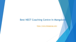 Best NEET Coaching Centre In Mangalore