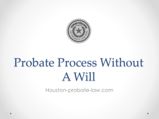 Probate Process Without A Will - www.houston-probate-law.com