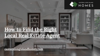 Local Real Estate Agents